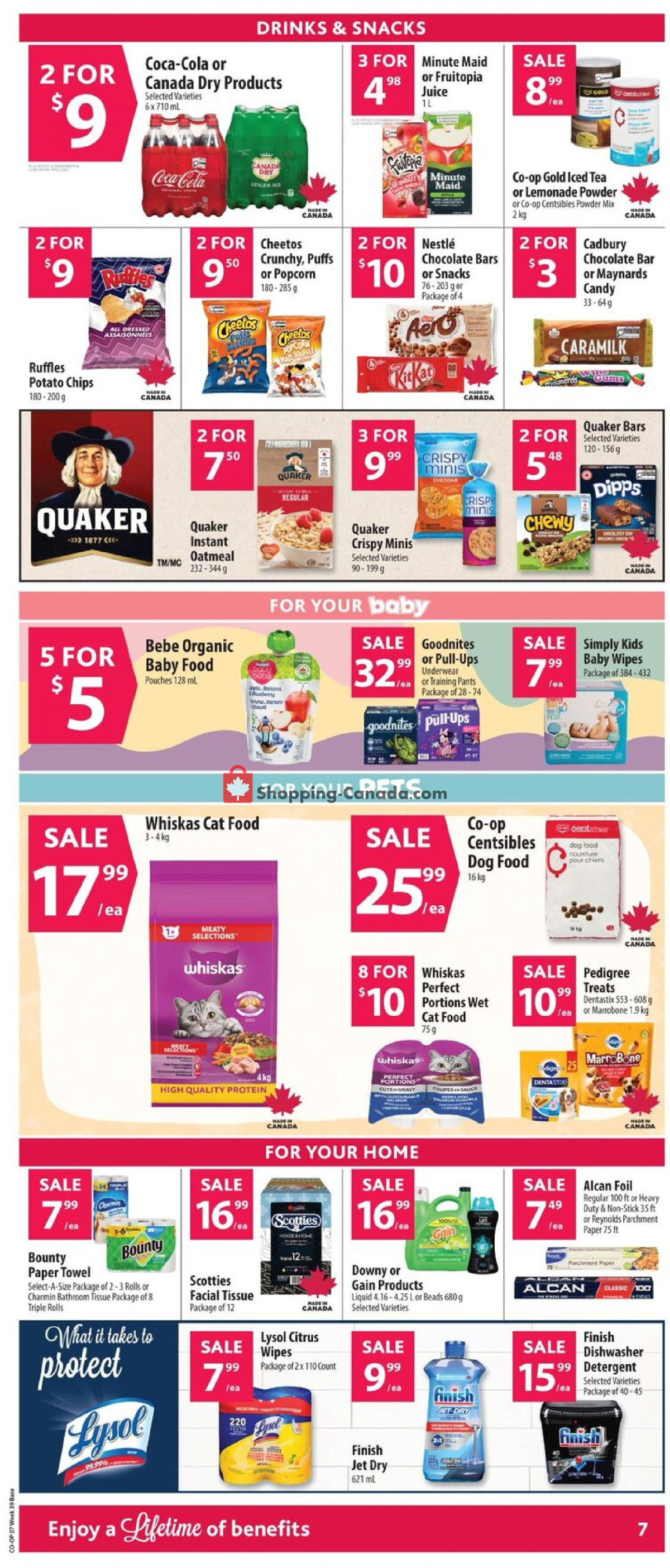 Co-op flyer from Thursday September 24, 2026 to Wednesday September 30, 2026 - page 14