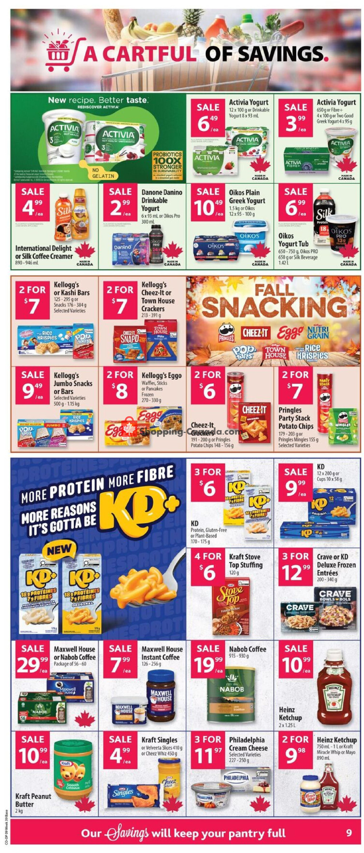 Co-op flyer from Thursday September 24, 2026 to Wednesday September 30, 2026 - page 18