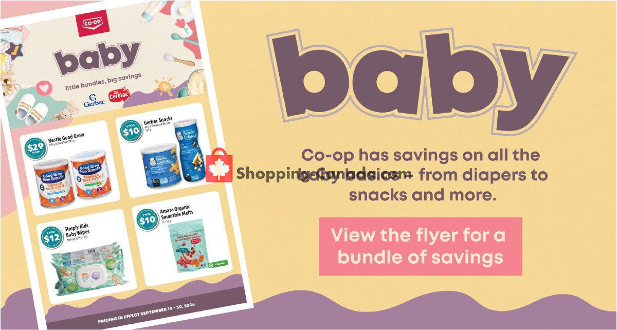 Co-op flyer from Thursday September 24, 2026 to Wednesday September 30, 2026 - page 3