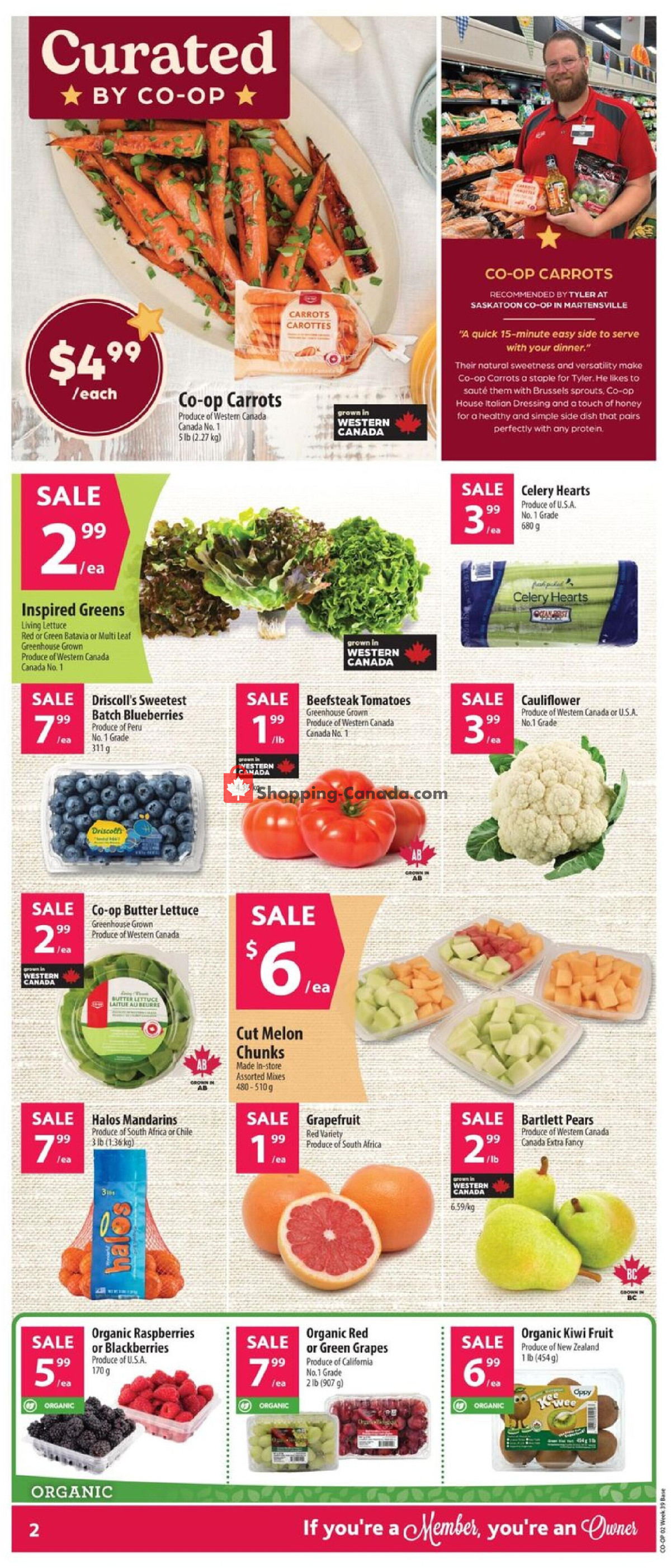 Co-op flyer from Thursday September 24, 2026 to Wednesday September 30, 2026 - page 4