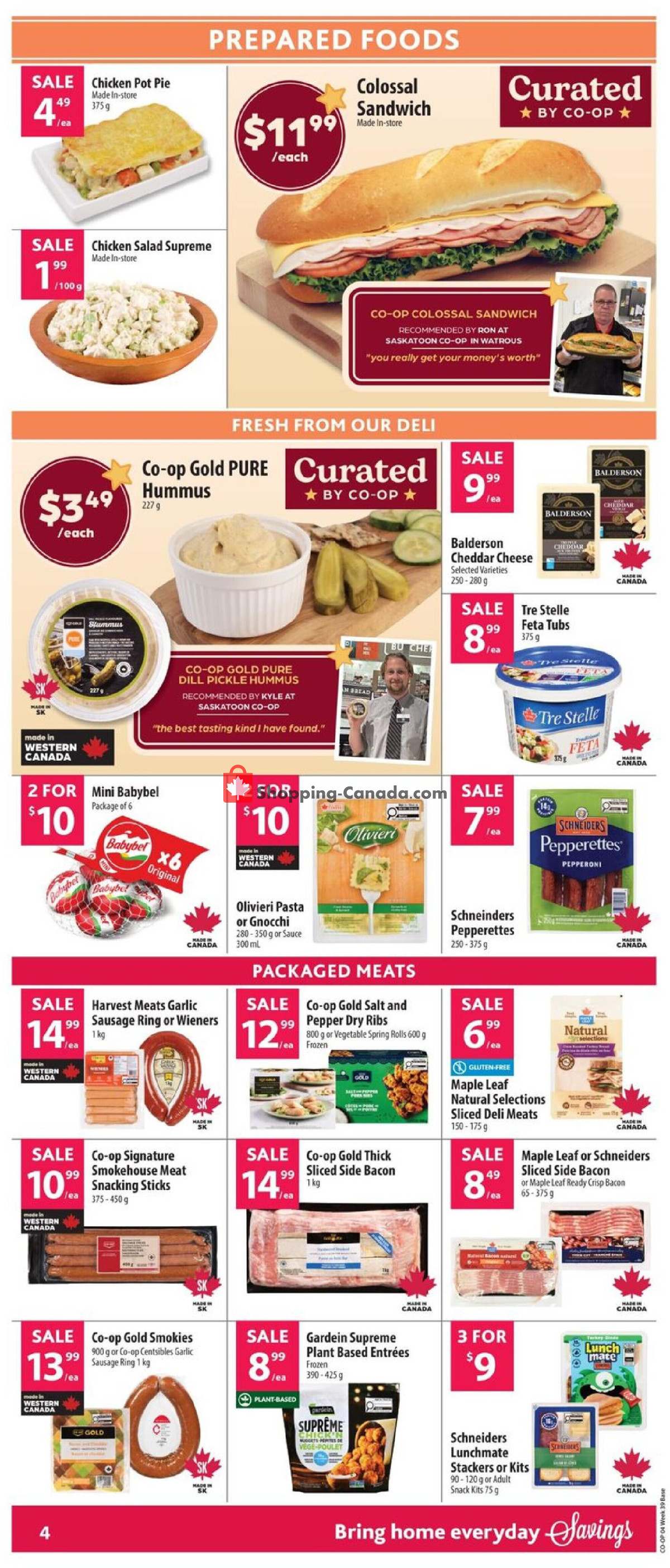 Co-op flyer from Thursday September 24, 2026 to Wednesday September 30, 2026 - page 8