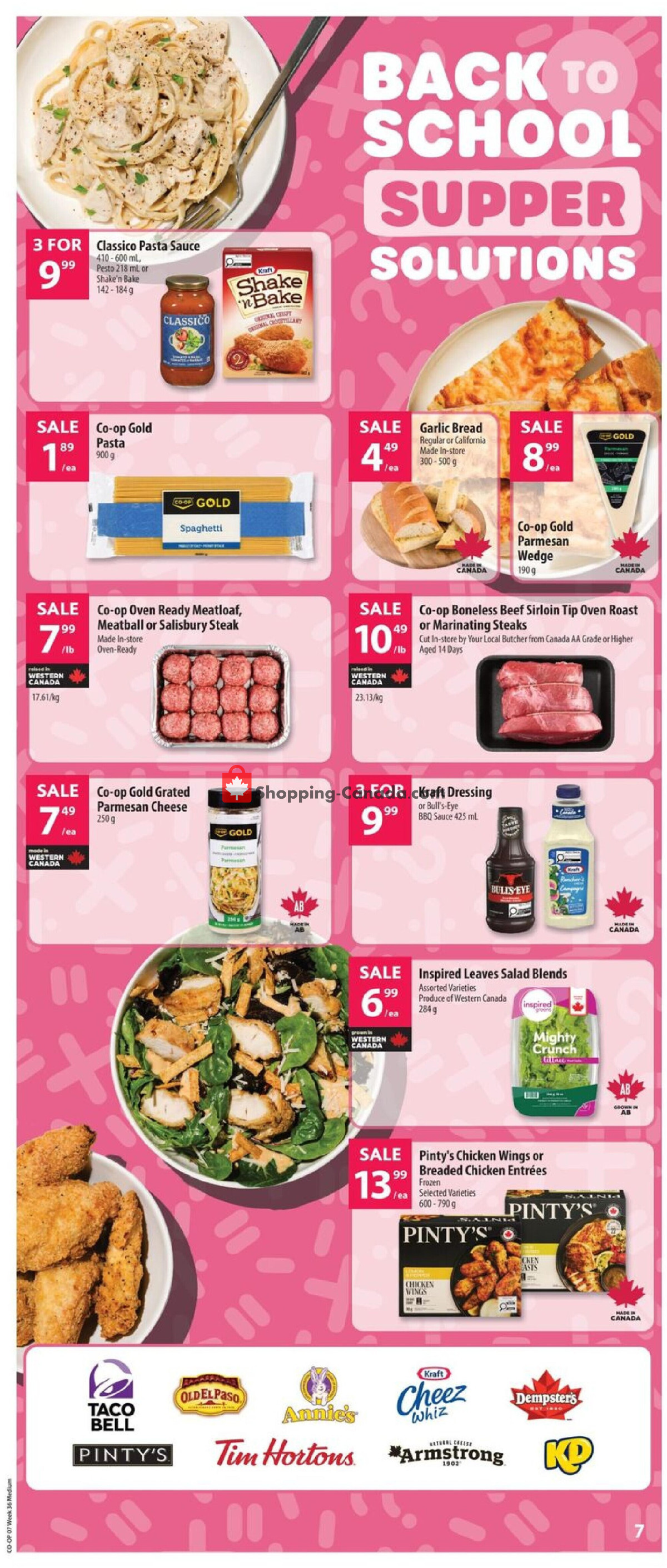 Co-op flyer from Thursday September 3, 2026 to Wednesday September 9, 2026 - page 14