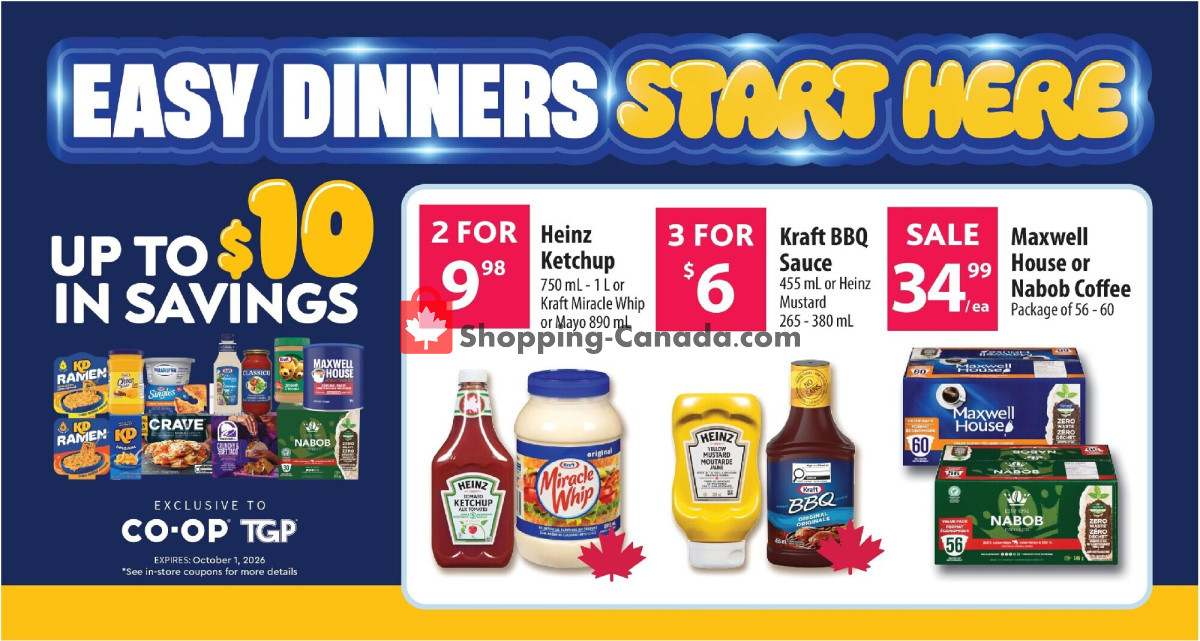 Co-op flyer from Thursday September 3, 2026 to Wednesday September 9, 2026 - page 6
