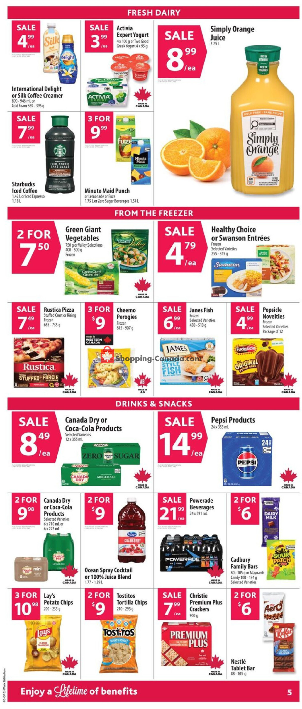 Co-op flyer from Thursday September 3, 2026 to Wednesday September 9, 2026 - page 9