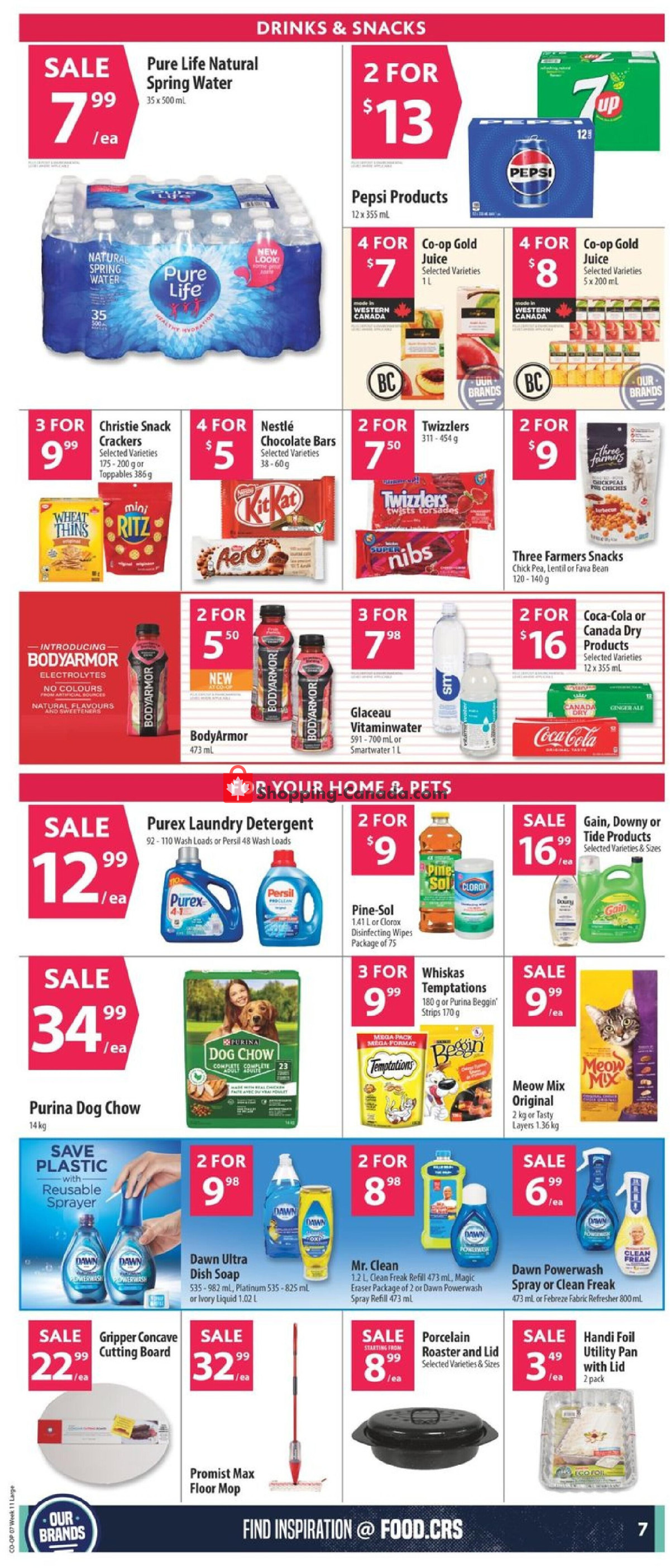 Co-op flyer from Thursday March 7, 2024 to Wednesday March 13, 2024 - page 13