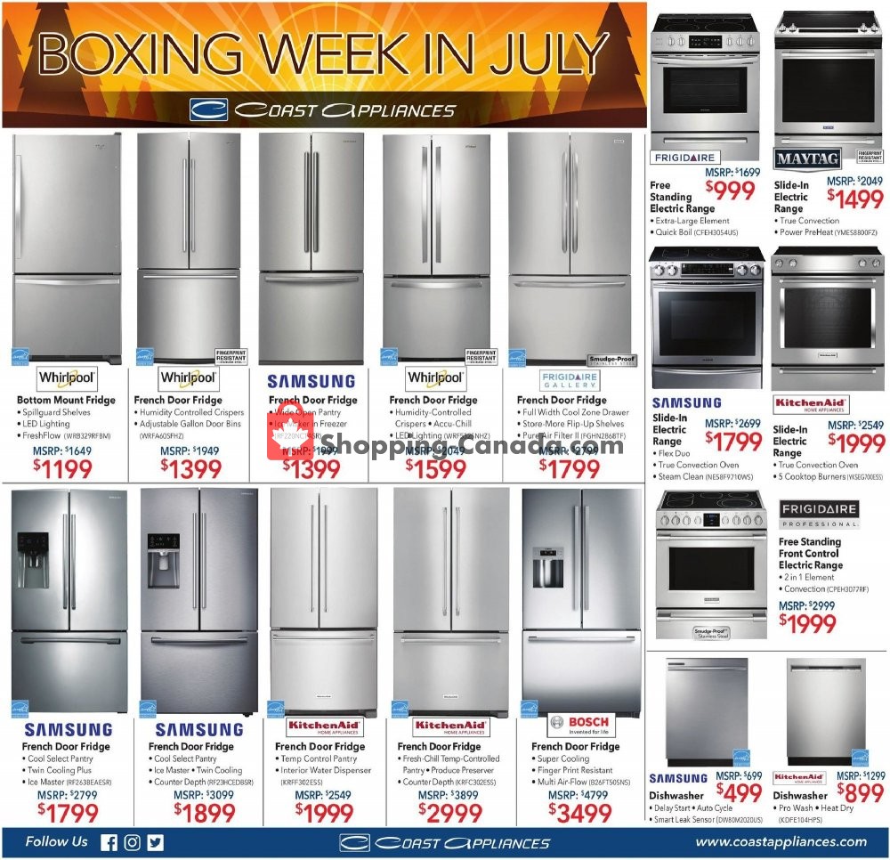 Coast Appliances flyer from Thursday June 27, 2019 to Wednesday July 17, 2019 - page 2