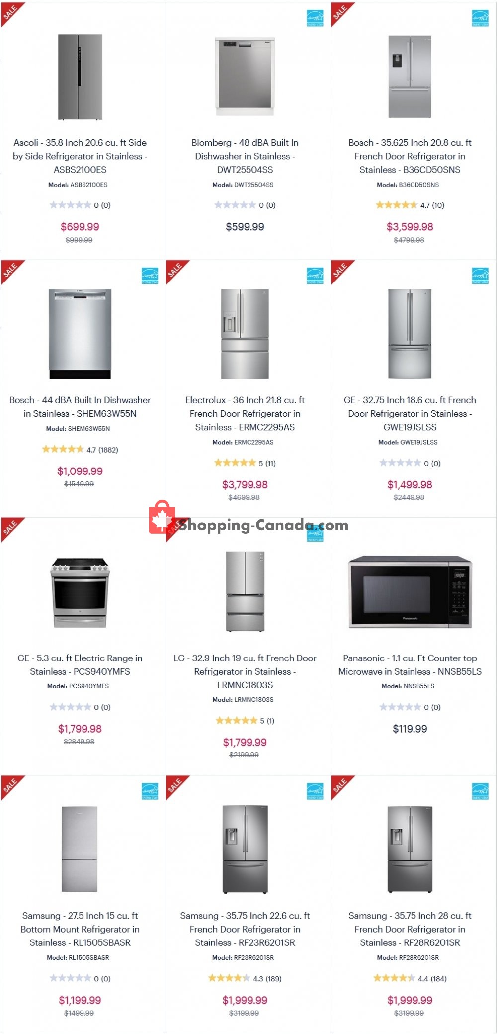 Coast Appliances Canada, flyer (Boxing Week Sale) December 24
