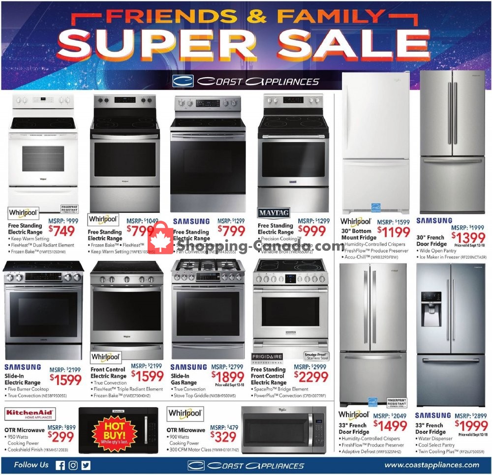 Coast Appliances flyer from Thursday September 12, 2019 to Wednesday September 25, 2019 - page 2