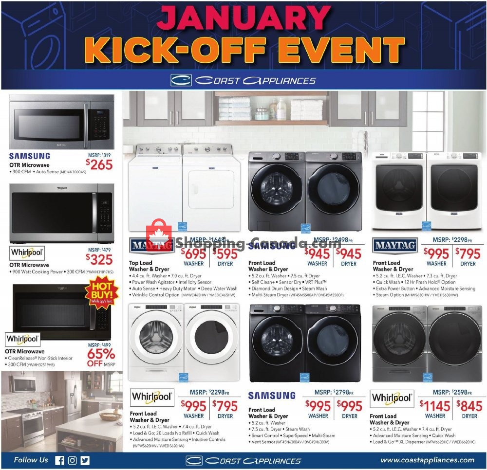 Coast Appliances flyer from Thursday January 9, 2020 to Wednesday January 15, 2020 - page 2