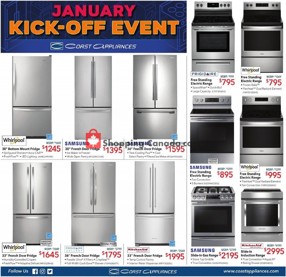 Coast Appliances flyer from Thursday January 9, 2020 to Wednesday January 15, 2020 - page 3
