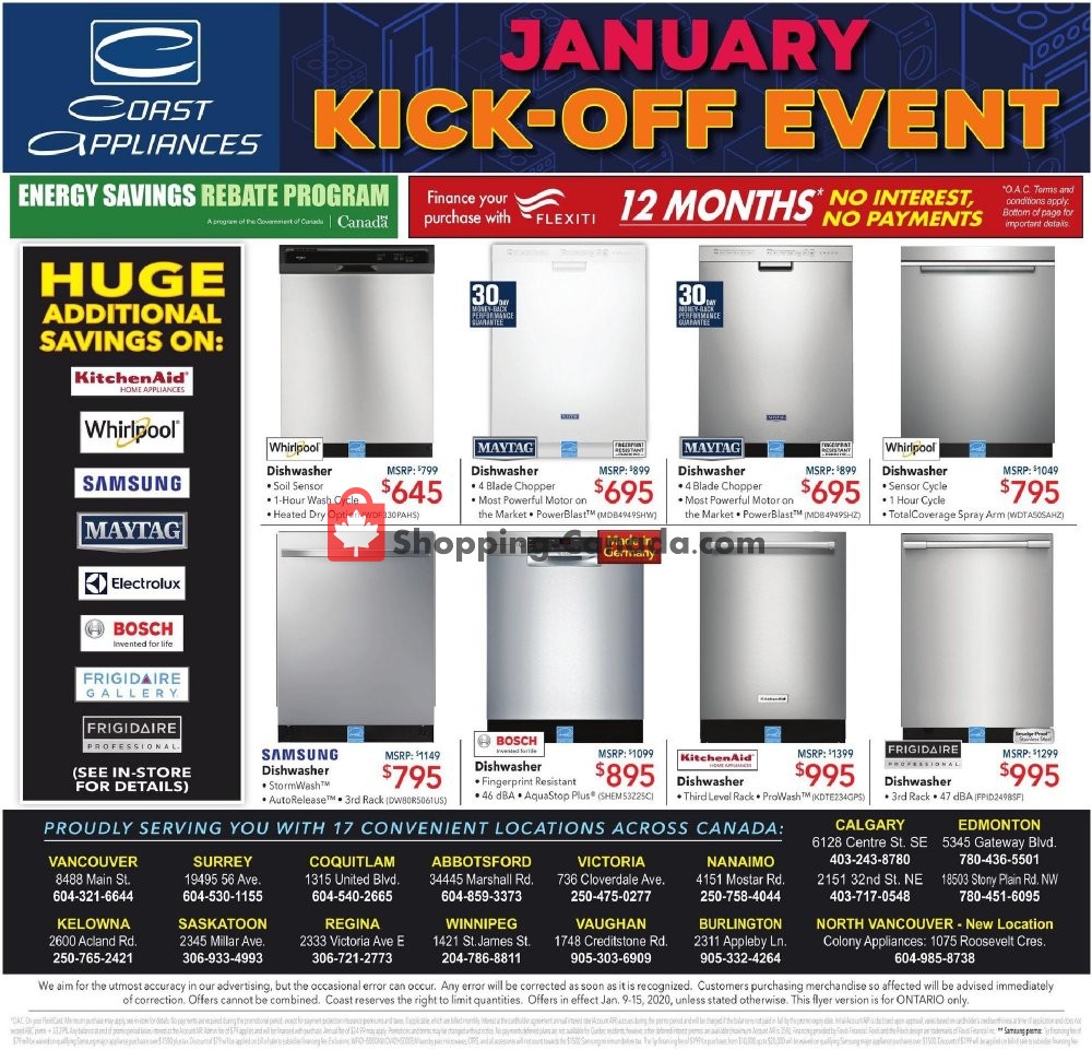 Coast Appliances flyer from Thursday January 9, 2020 to Wednesday January 15, 2020 - page 4