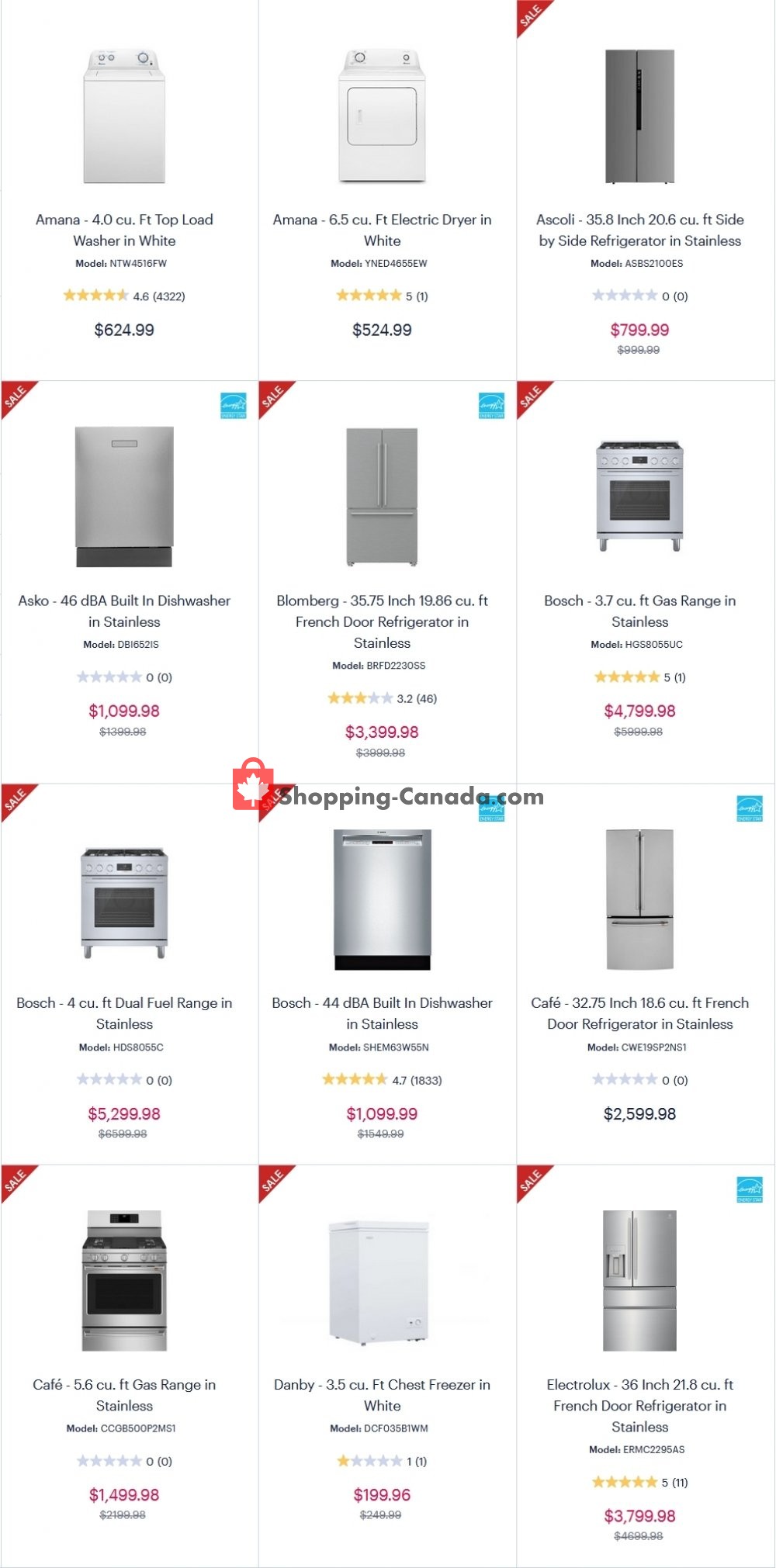 Coast Appliances flyer from Thursday December 17, 2020 to Wednesday December 23, 2020 - page 1