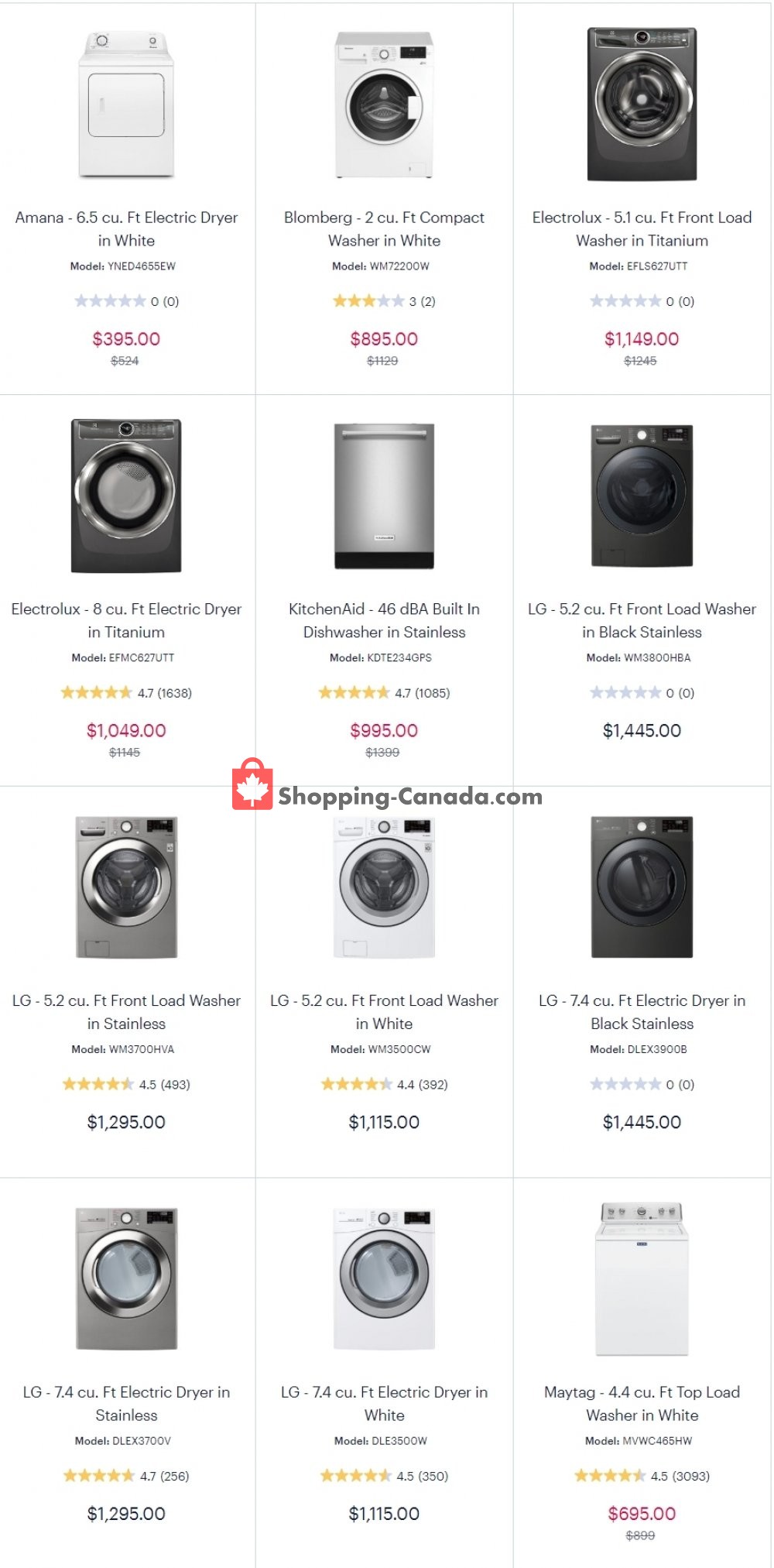 Coast Appliances Canada, flyer - (Special Offer): July 30 - August 5