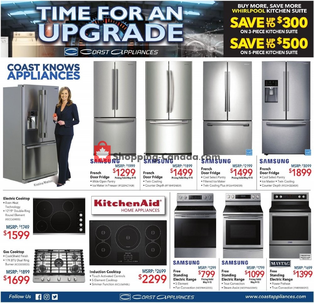 Coast Appliances flyer from Thursday May 2, 2019 to Wednesday May 15, 2019 - page 2