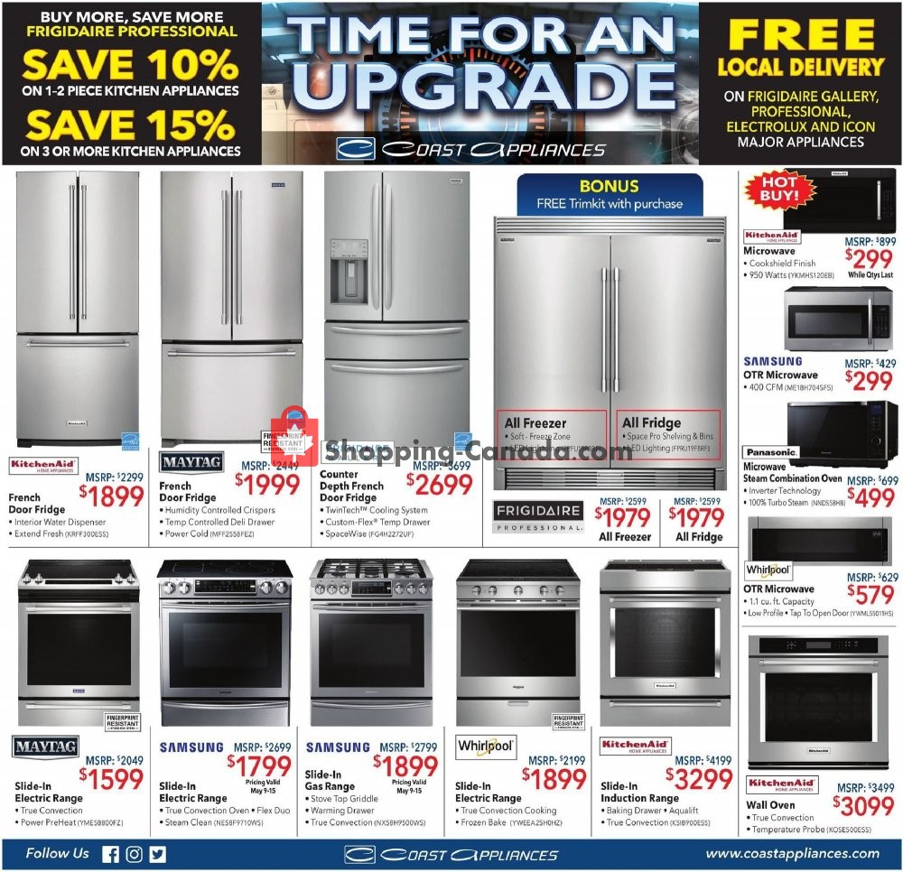 Coast Appliances flyer from Thursday May 2, 2019 to Wednesday May 15, 2019 - page 3