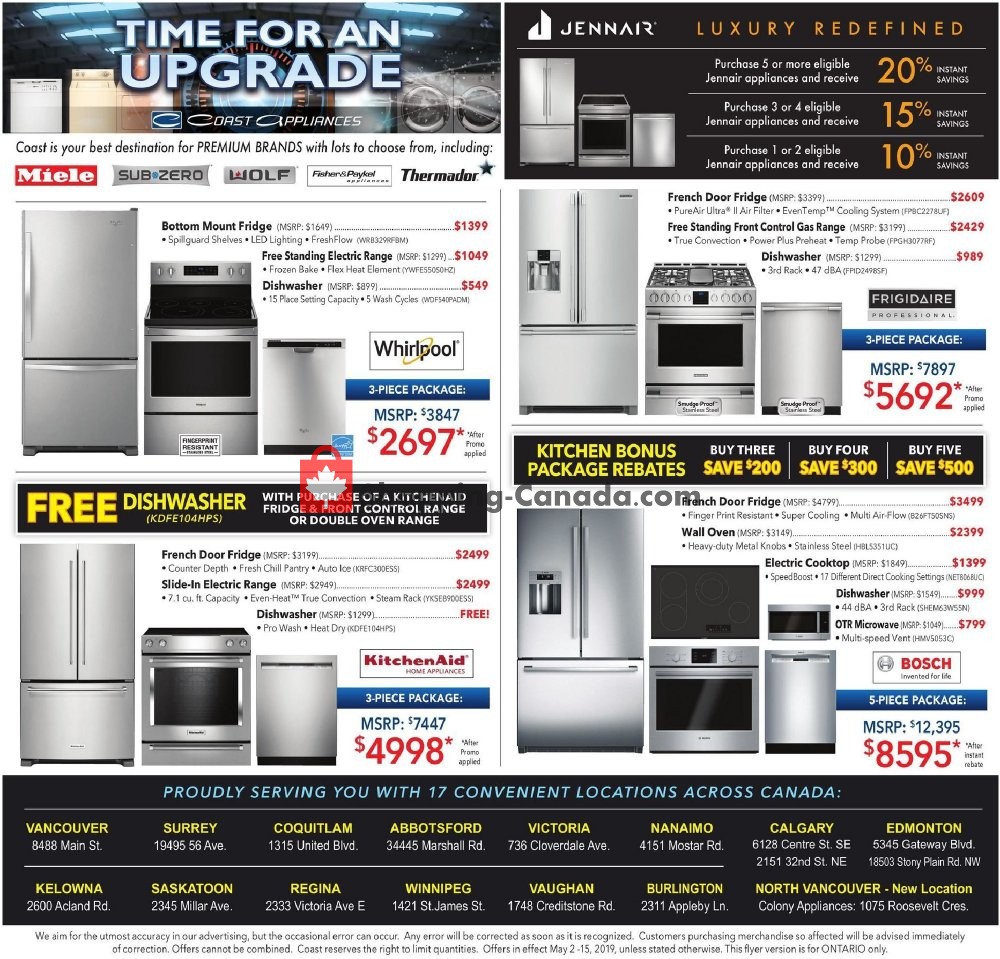 Coast Appliances flyer from Thursday May 2, 2019 to Wednesday May 15, 2019 - page 4