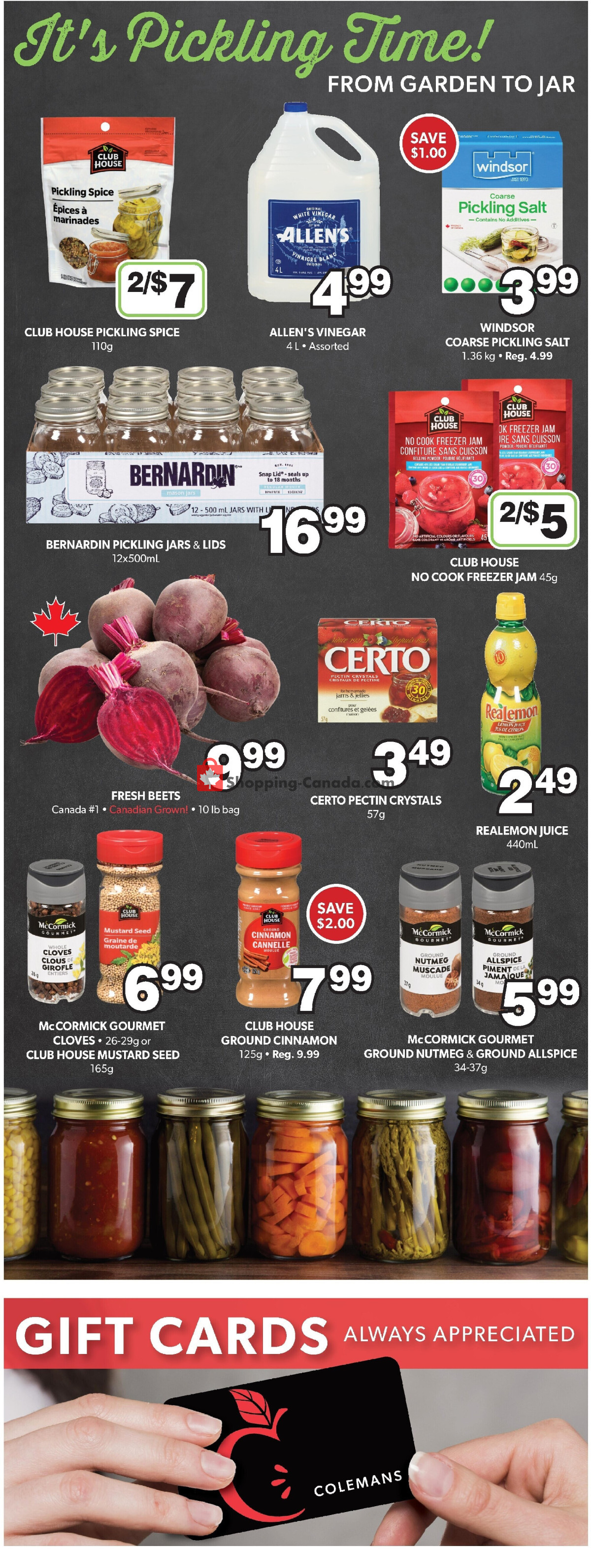 Coleman's flyer from Thursday August 27, 2026 to Wednesday September 2, 2026 - page 9