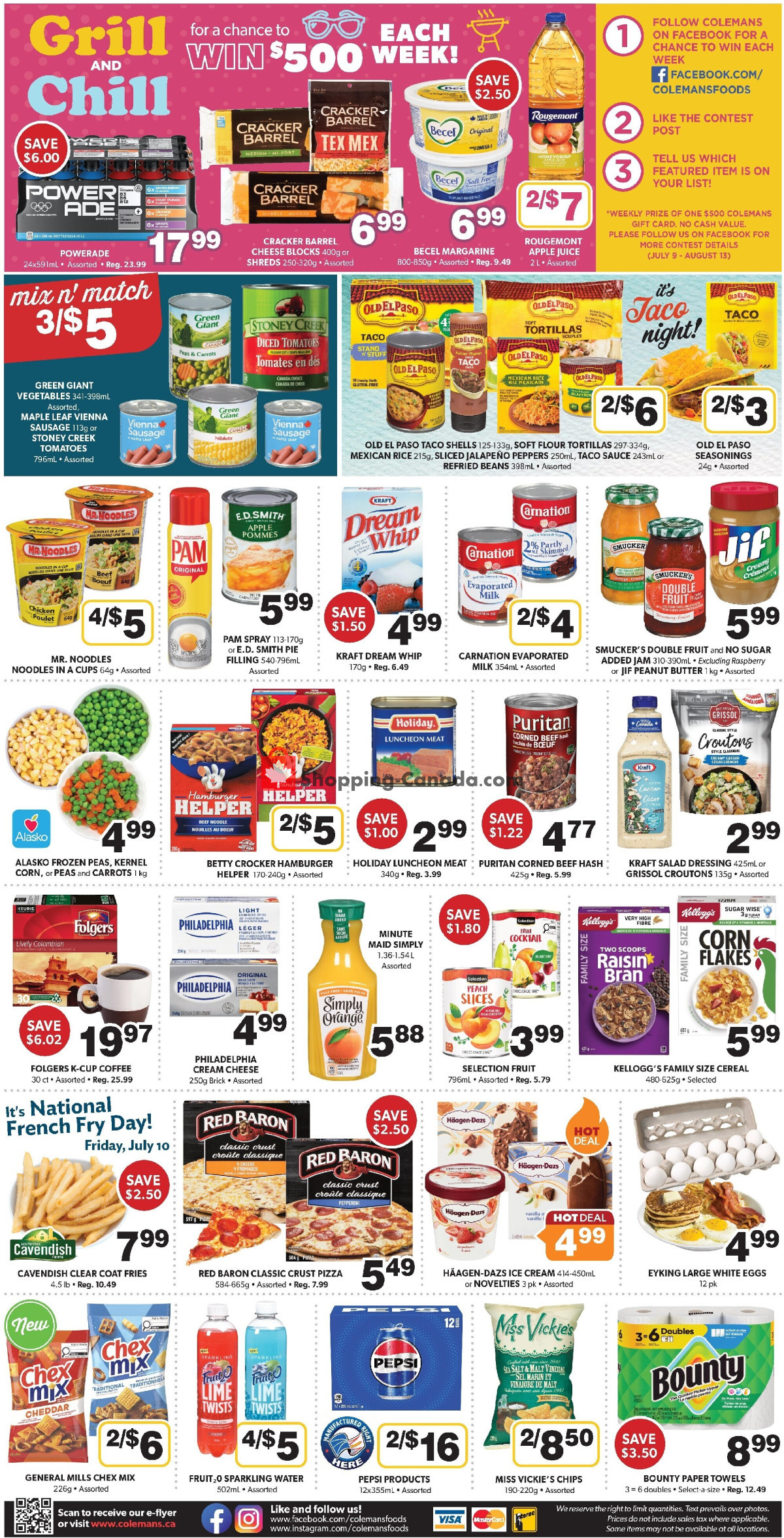 Coleman's flyer from Thursday July 9, 2026 to Wednesday July 15, 2026 - page 2