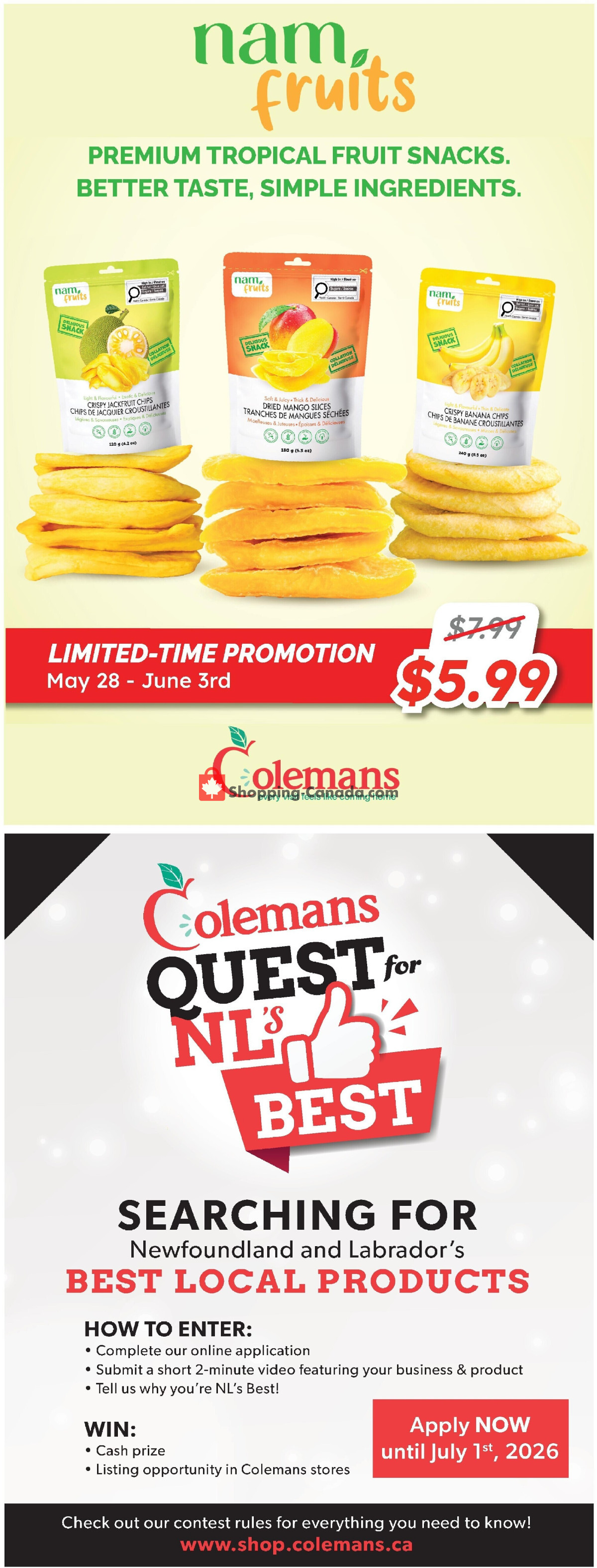 Coleman's flyer from Thursday May 28, 2026 to Wednesday June 3, 2026 - page 12