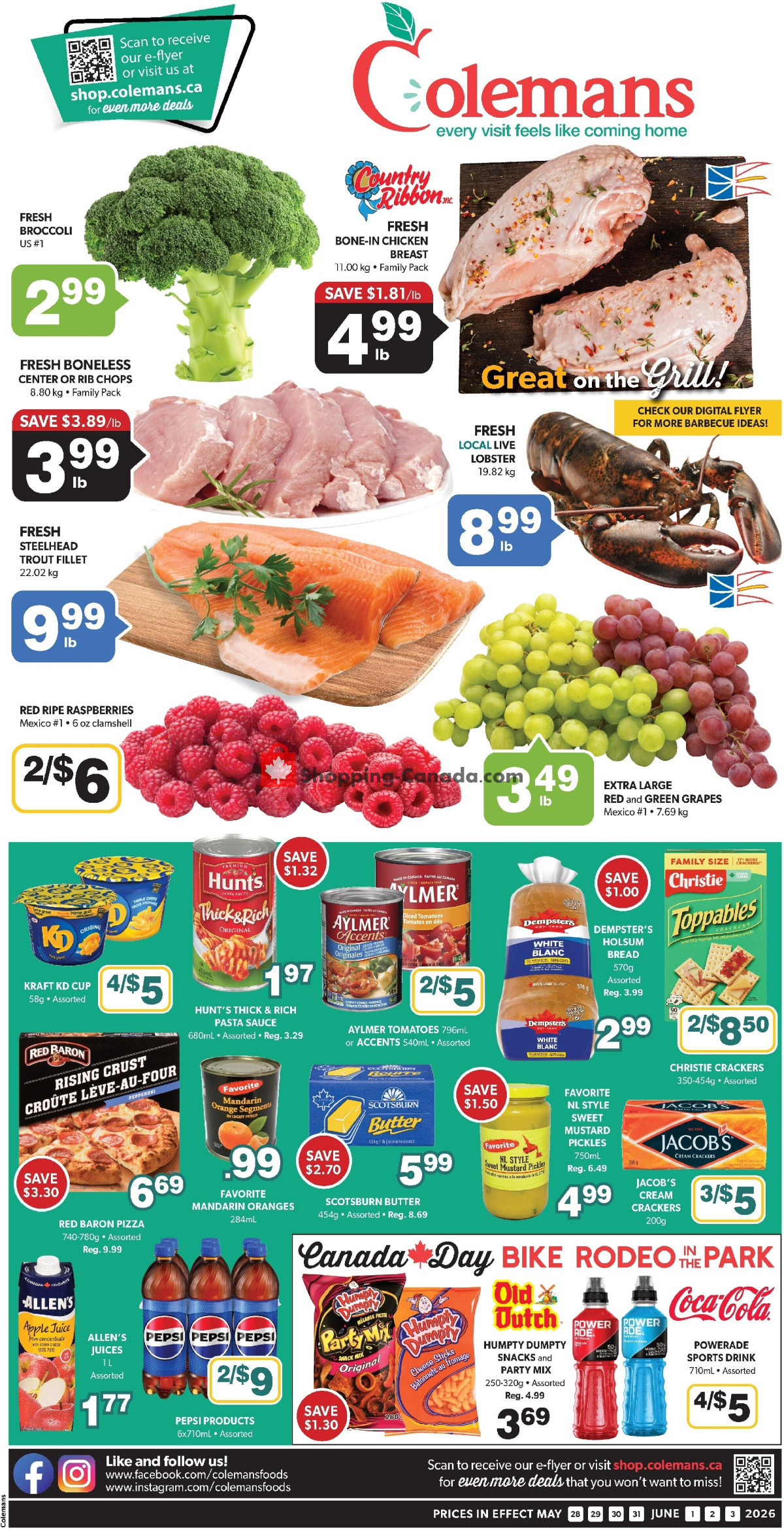 Coleman's flyer from Thursday May 28, 2026 to Wednesday June 3, 2026 - page 3
