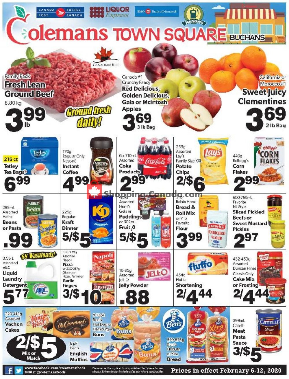 Coleman's flyer from Thursday February 6, 2020 to Wednesday February 12, 2020 - page 1