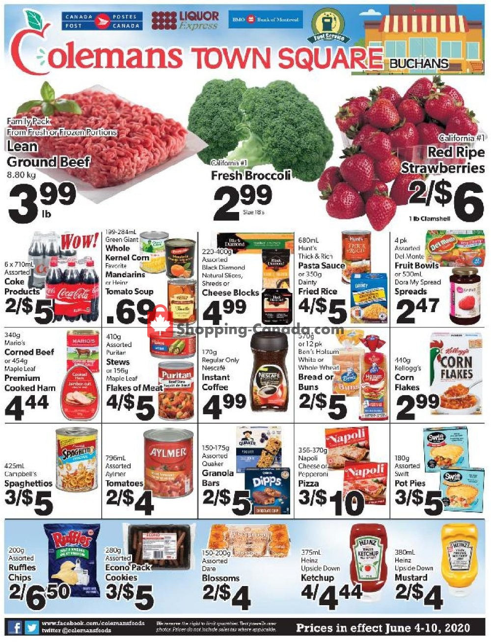 Coleman's flyer from Thursday June 4, 2020 to Wednesday June 10, 2020 - page 1