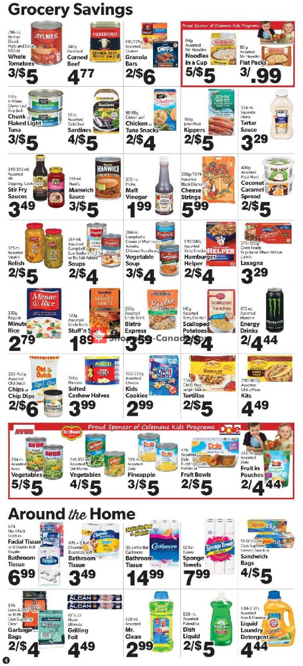 Coleman's flyer from Thursday October 3, 2019 to Wednesday October 9, 2019 - page 4