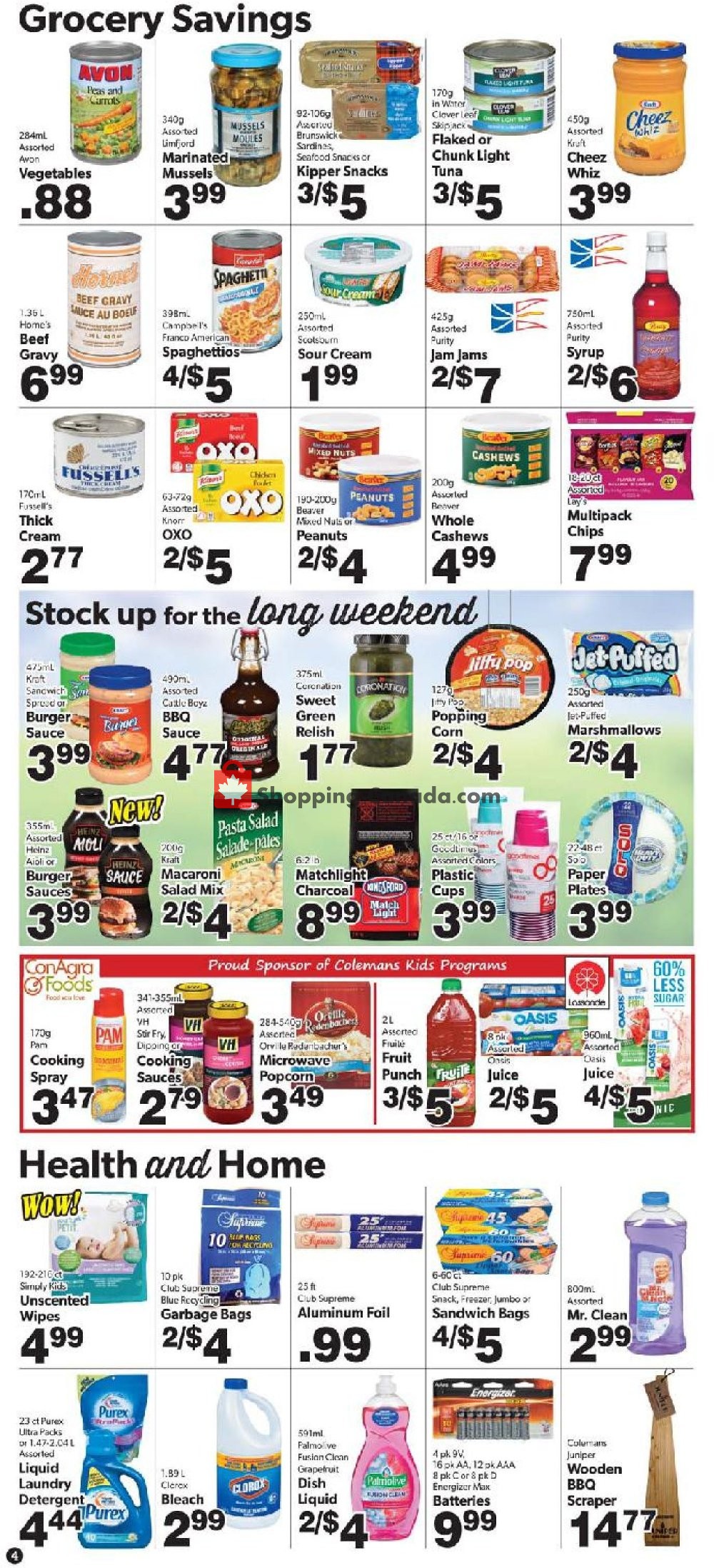 Coleman's flyer from Thursday May 16, 2019 to Wednesday May 22, 2019 - page 4