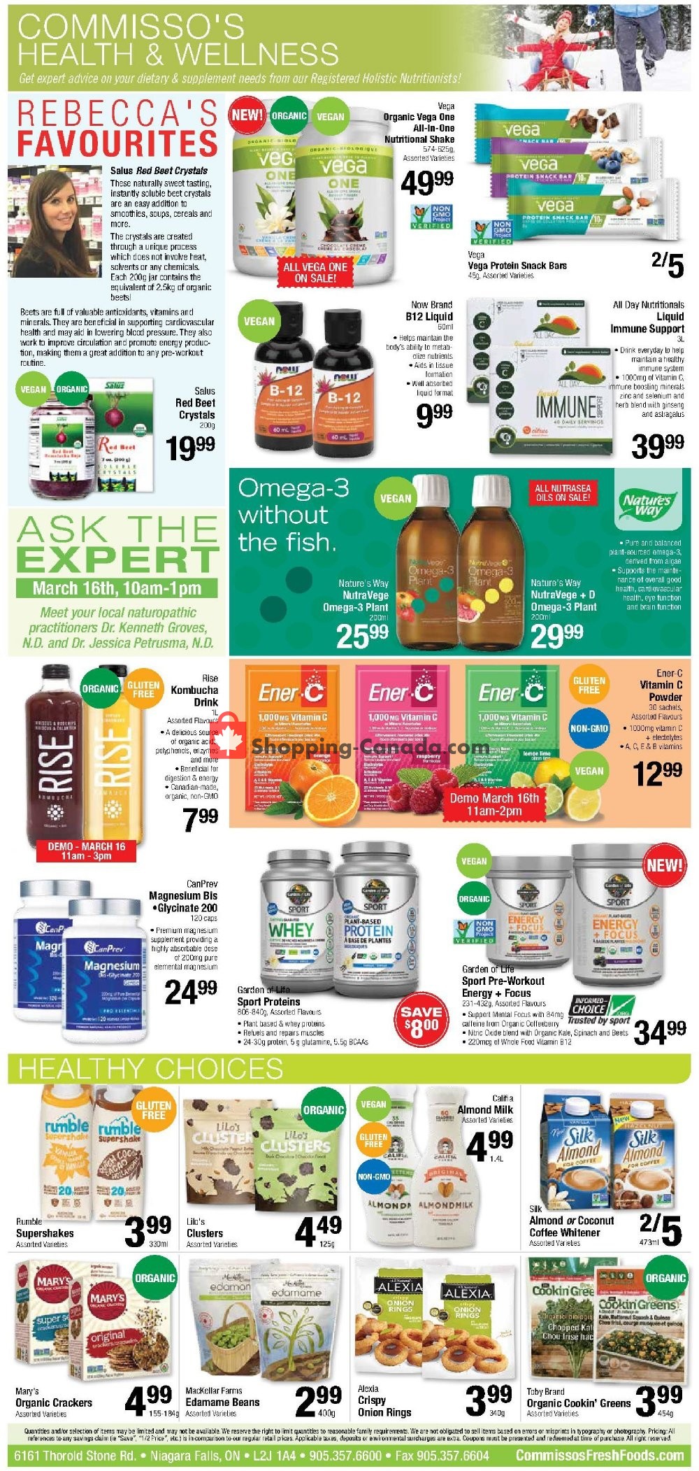 Commisso's Fresh Foods flyer from Friday March 15, 2019 to Thursday March 21, 2019 - page 6