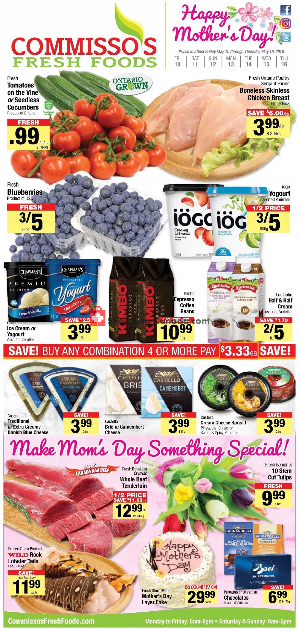 Commisso's Fresh Foods flyer from Friday May 10, 2019 to Thursday May 16, 2019 - page 1