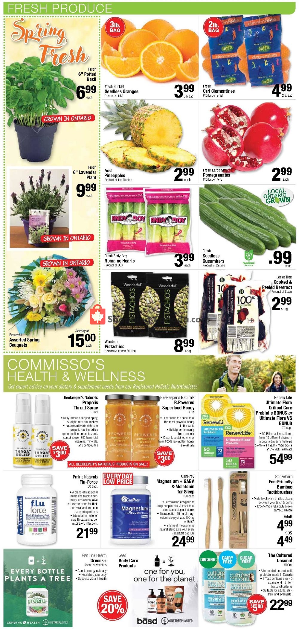 Commisso's Fresh Foods flyer from Friday April 24, 2020 to Thursday April 30, 2020 - page 2