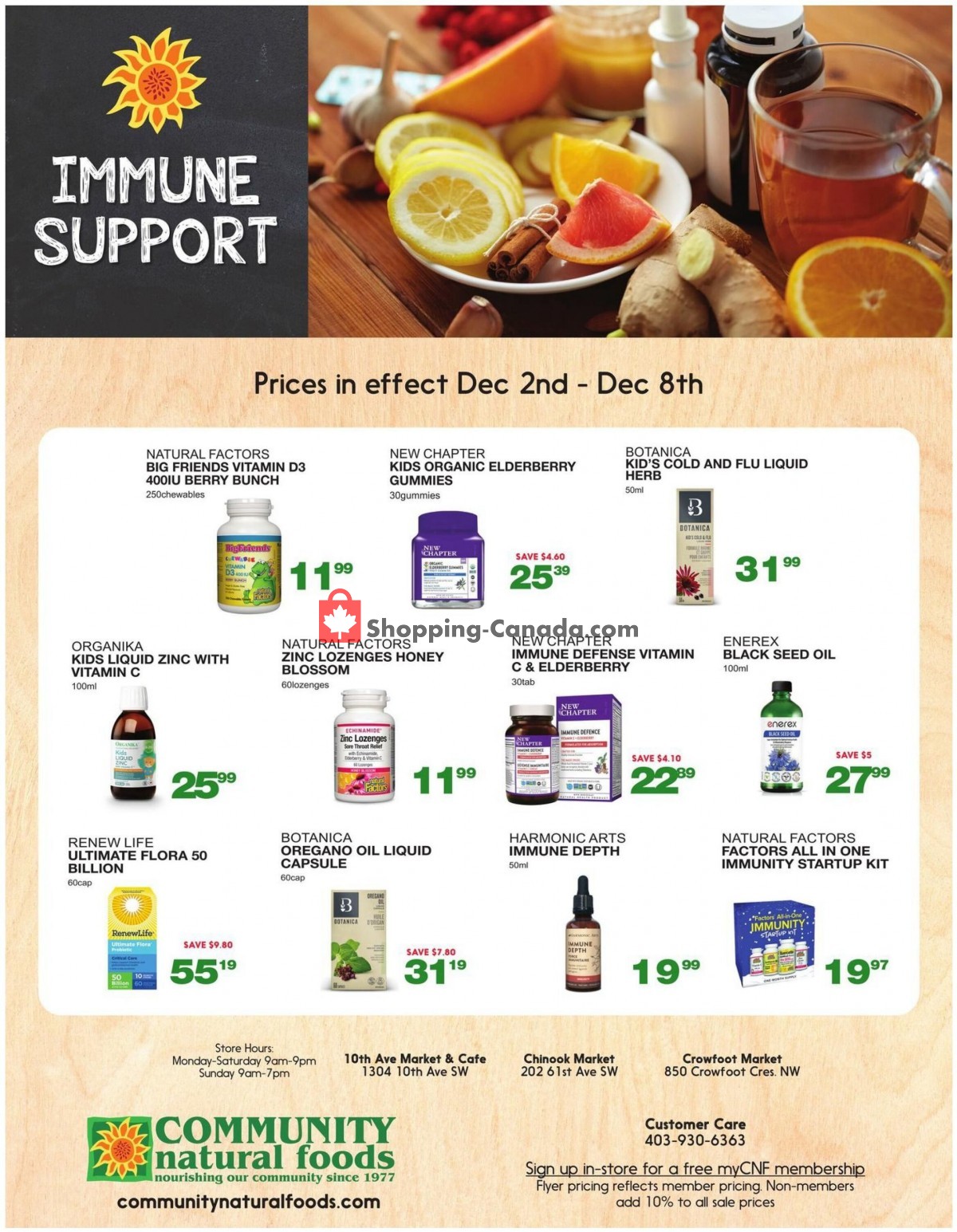 Community Natural Foods flyer from Thursday December 2, 2021 to Wednesday December 8, 2021 - page 11