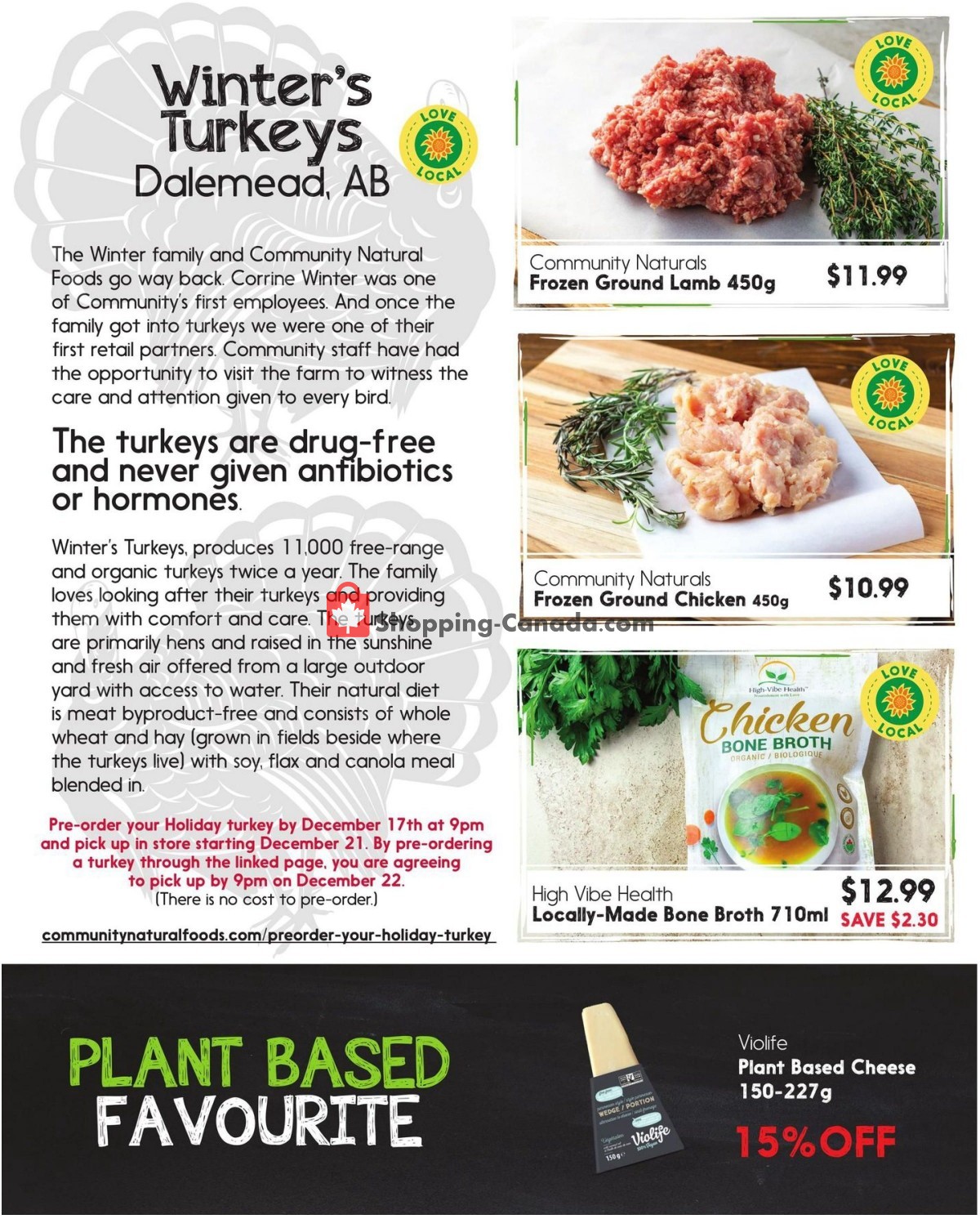 Community Natural Foods flyer from Thursday December 2, 2021 to Wednesday December 8, 2021 - page 3