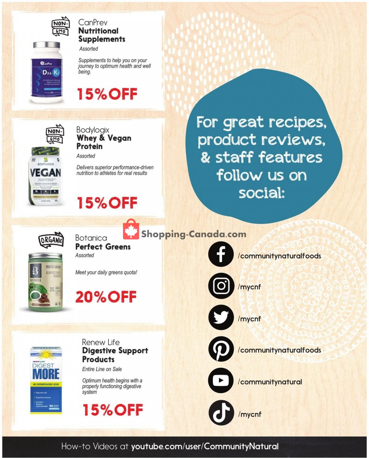 Community Natural Foods flyer from Thursday December 2, 2021 to Wednesday December 8, 2021 - page 5