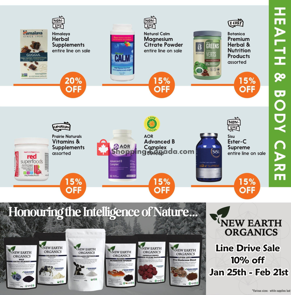 Community Natural Foods flyer from Thursday January 25, 2024 to Wednesday February 21, 2024 - page 4