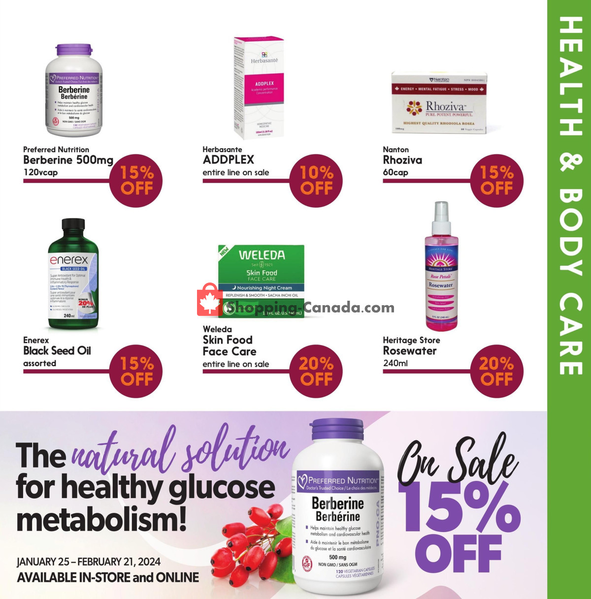 Community Natural Foods flyer from Thursday January 25, 2024 to Wednesday February 21, 2024 - page 6