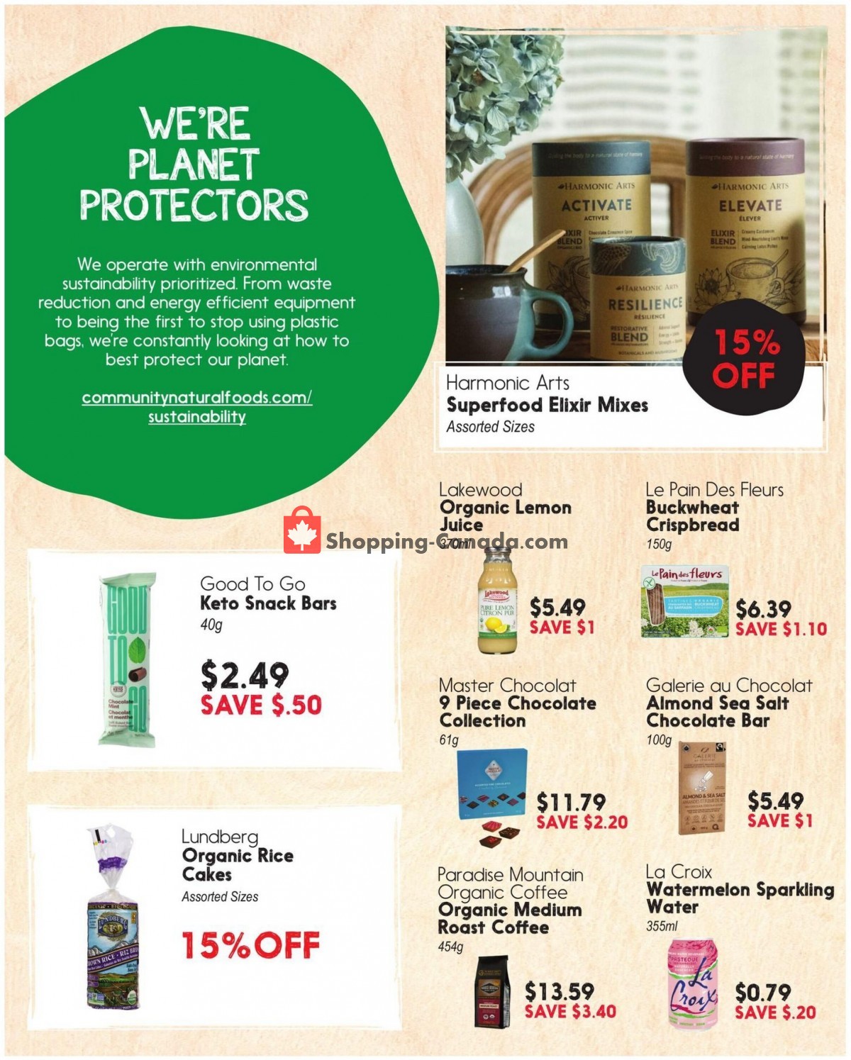 Community Natural Foods flyer from Thursday April 29, 2021 to Wednesday May 5, 2021 - page 6