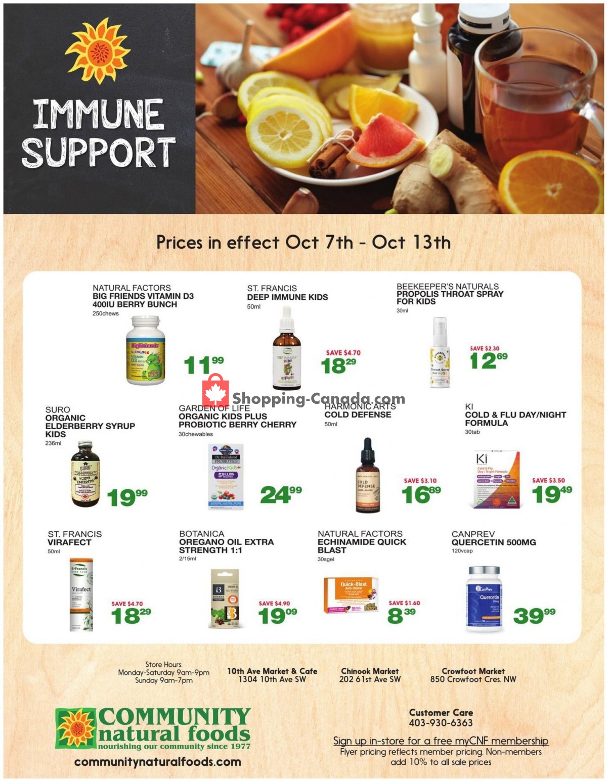 Community Natural Foods flyer from Thursday October 7, 2021 to Wednesday October 13, 2021 - page 11