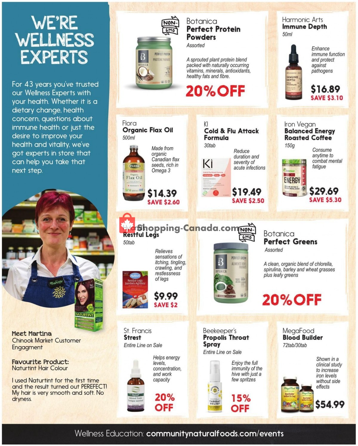 Community Natural Foods flyer from Thursday October 7, 2021 to Wednesday October 13, 2021 - page 4