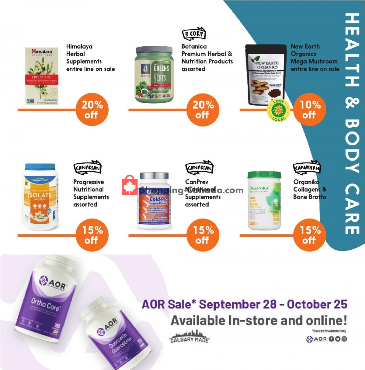 Community Natural Foods flyer from Thursday September 28, 2023 to Wednesday October 25, 2023 - page 7