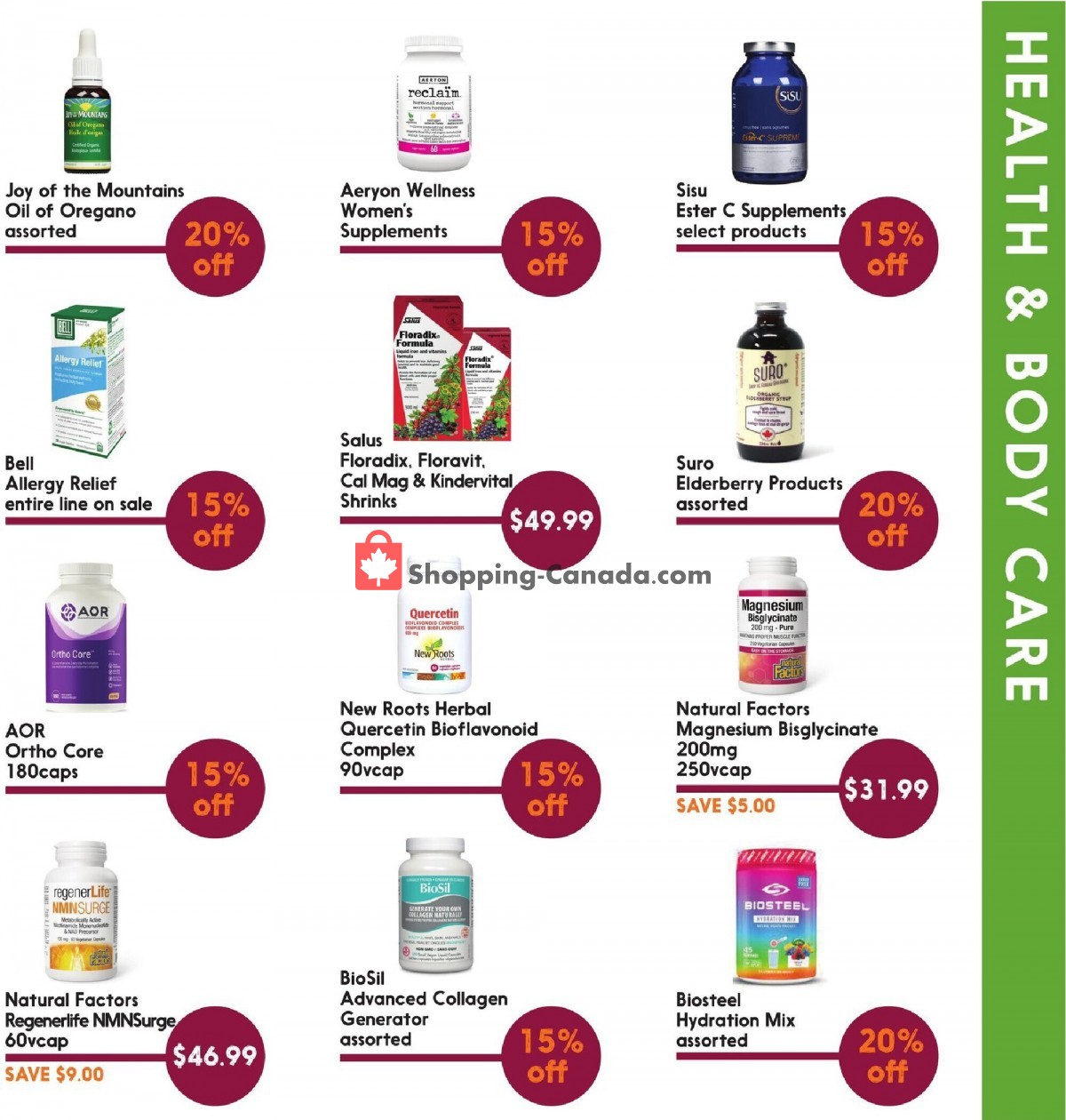 Community Natural Foods flyer from Thursday September 28, 2023 to Wednesday October 25, 2023 - page 8