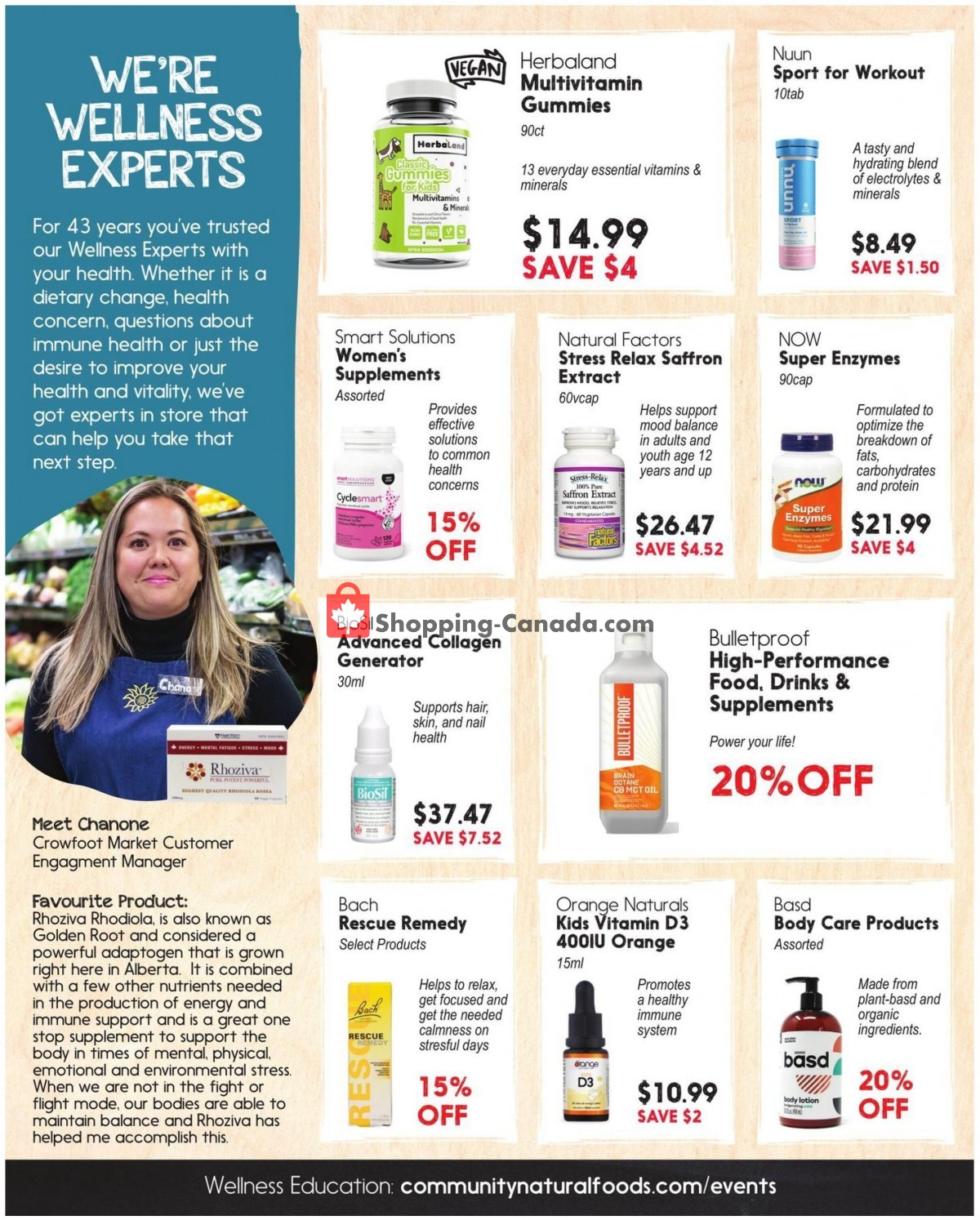 Community Natural Foods flyer from Thursday September 9, 2021 to Wednesday September 15, 2021 - page 4