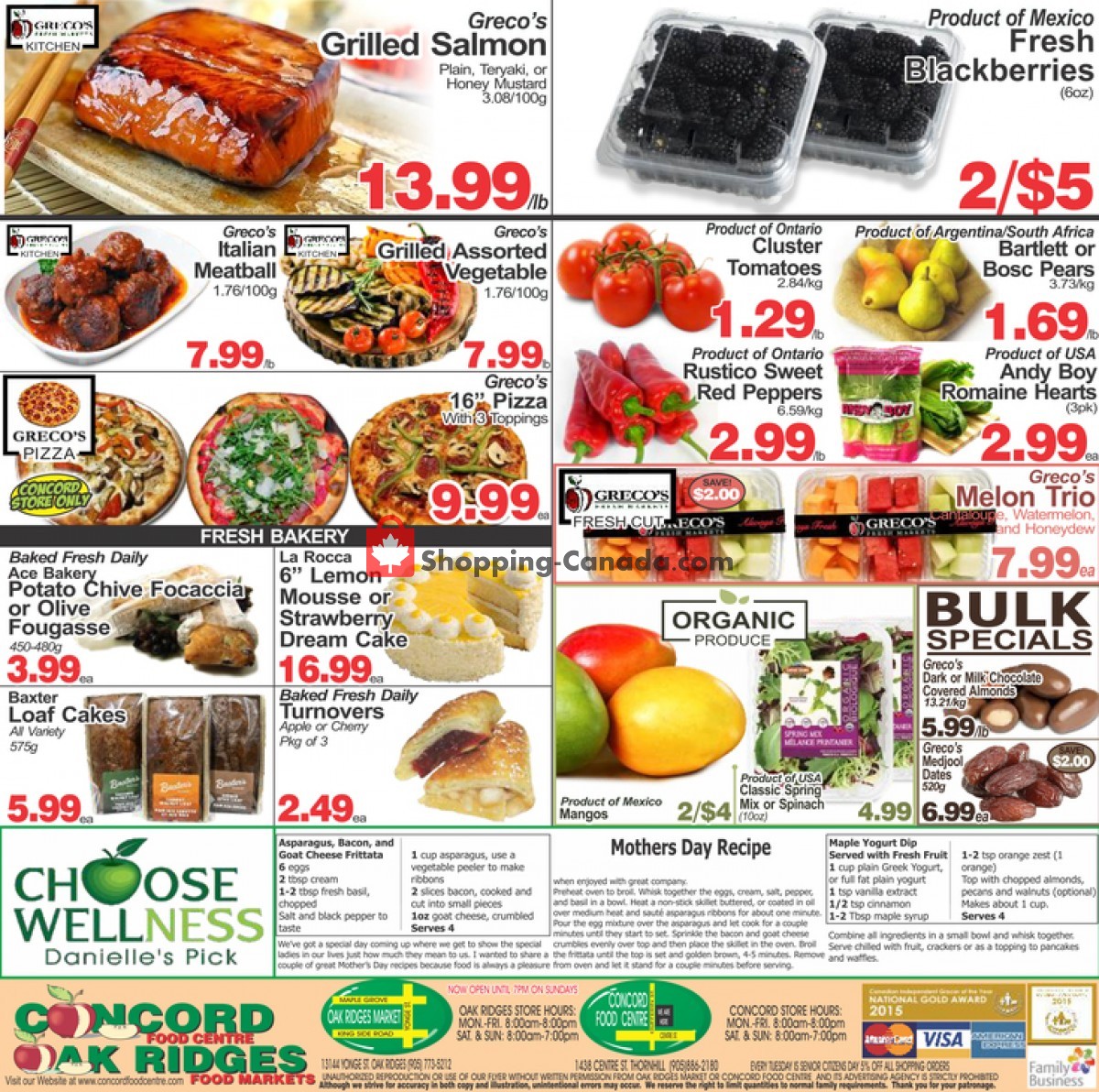 Concord Food Centre & Oak Ridges Food Market flyer from Friday April 30, 2021 to Thursday May 13, 2021 - page 2