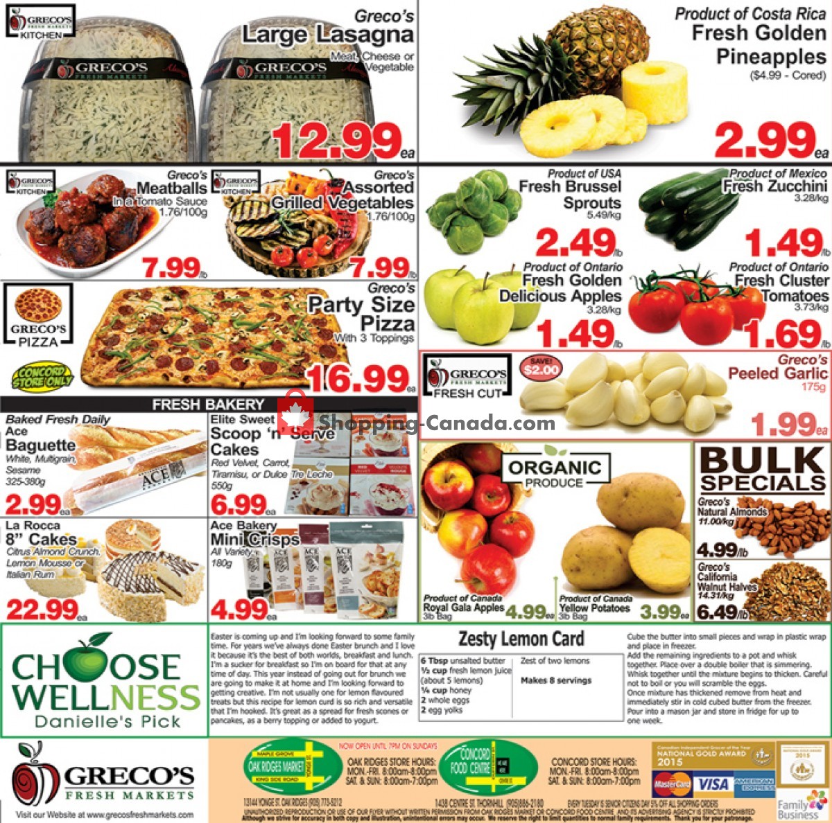 Concord Food Centre & Oak Ridges Food Market flyer from Friday April 8, 2022 to Thursday April 21, 2022 - page 4