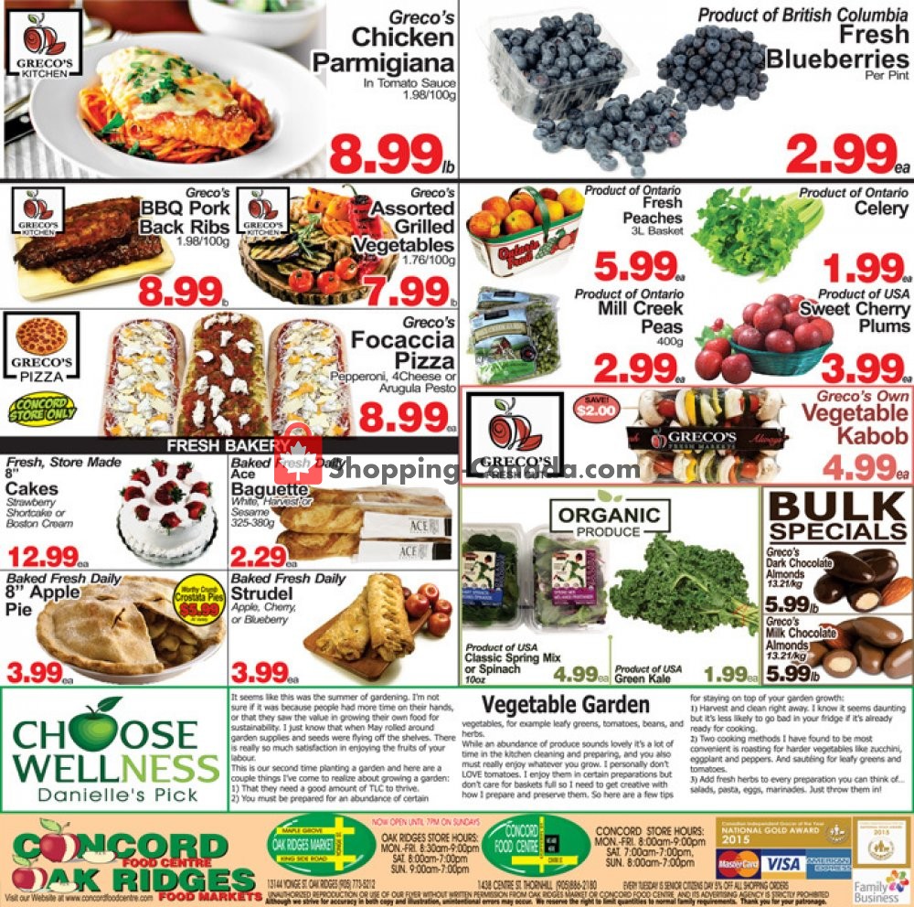 Concord Food Centre & Oak Ridges Food Market flyer from Friday July 31, 2020 to Thursday August 13, 2020 - page 2