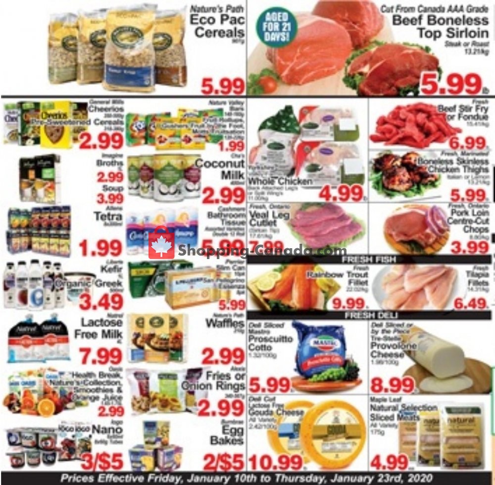 Concord Food Centre & Oak Ridges Food Market flyer from Friday January 10, 2020 to Thursday January 23, 2020 - page 2