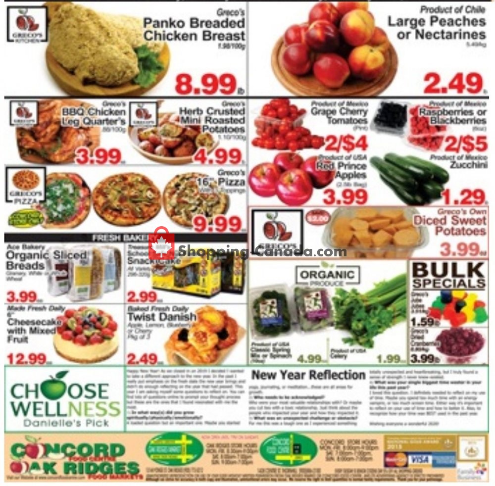 Concord Food Centre & Oak Ridges Food Market flyer from Friday January 10, 2020 to Thursday January 23, 2020 - page 3