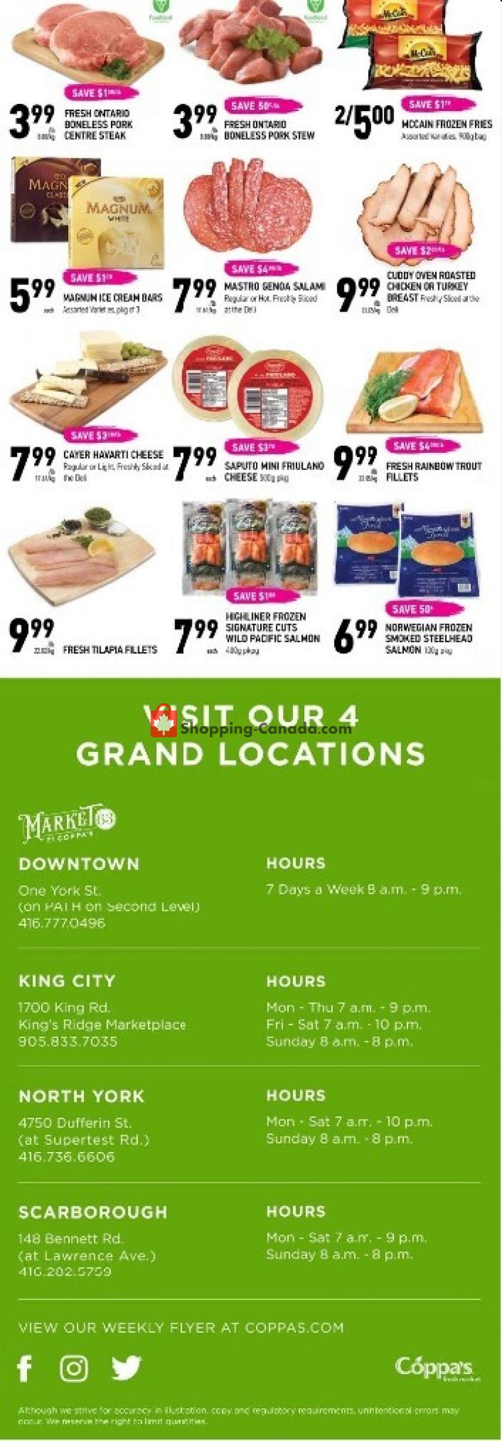 Coppa's Fresh Market flyer from Thursday October 15, 2020 to Wednesday October 21, 2020 - page 4