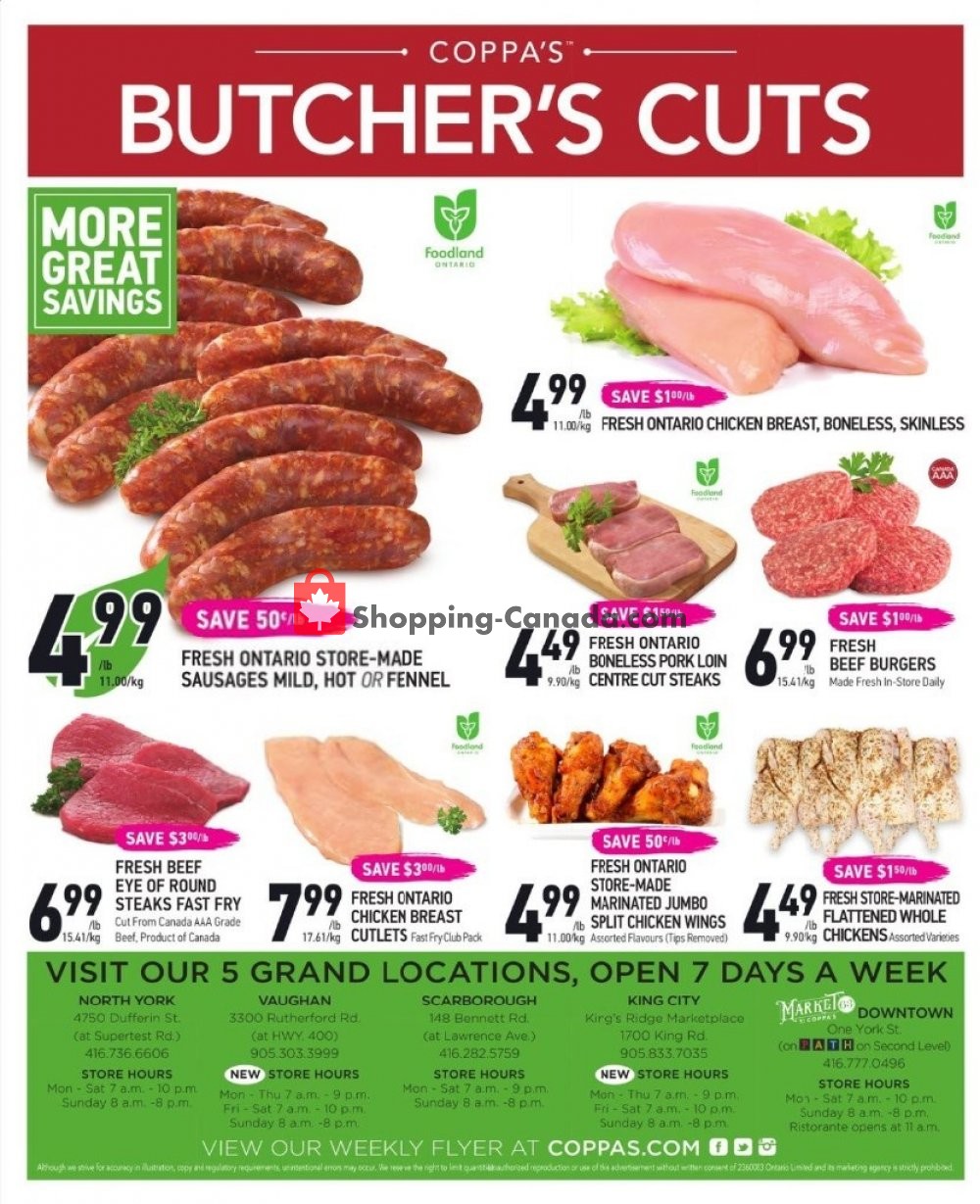 Coppa's Fresh Market flyer from Thursday July 18, 2019 to Wednesday July 24, 2019 - page 8