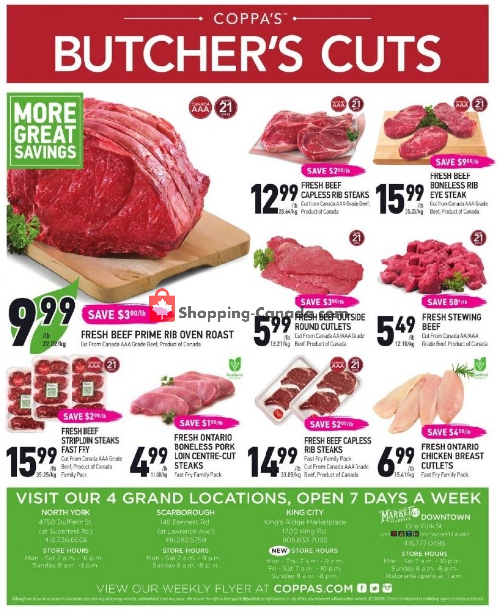 Coppa's Fresh Market flyer from Thursday November 7, 2019 to Wednesday November 13, 2019 - page 8